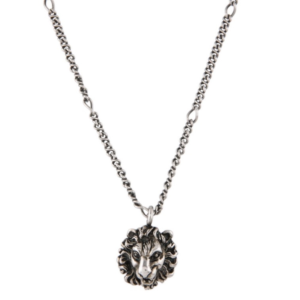 Gucci Lion Silver Necklace